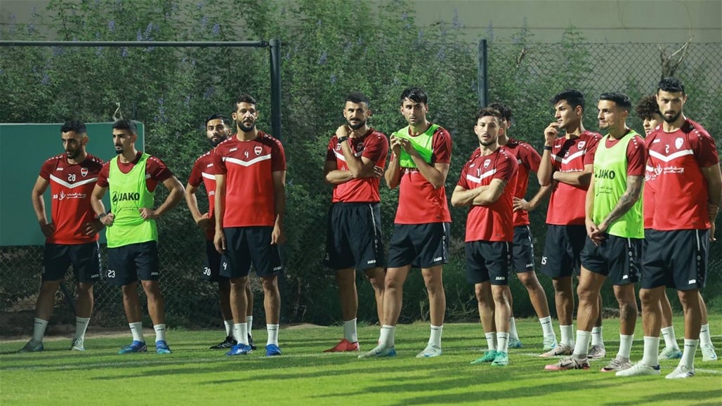 &quot;أبو طبر&quot; جاهز.. العراق يستعد لمواجهة فلسطين يوم غد الخميس