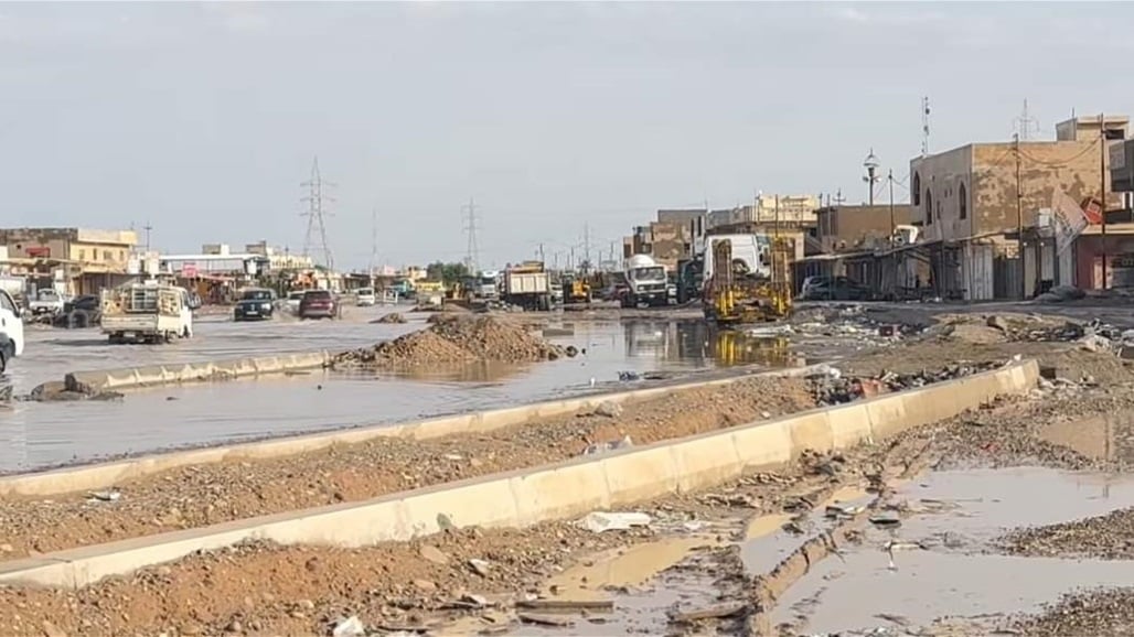 بالصور.. جانب من معاناة أهالي صلاح الدين بعد موجة الامطار