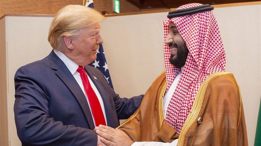 بالصور.. ولي العهد السعودي يستقبل ترامب في الرياض 