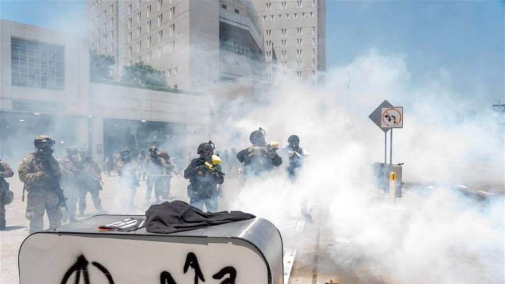 حظر تجوال في لوس انجلوس