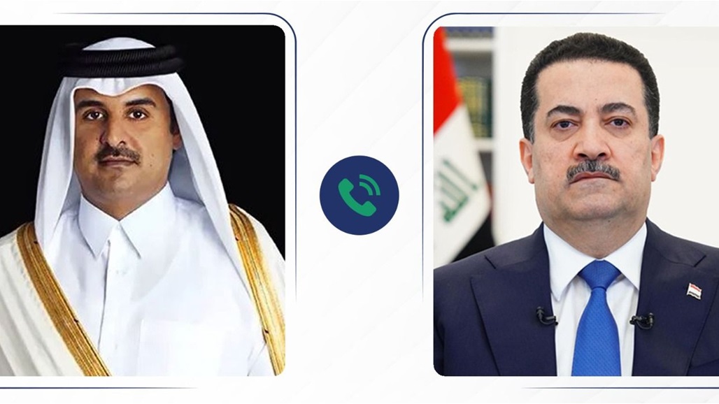 السوداني يؤكد لأمير قطر رفض العراق خرق أجوائه