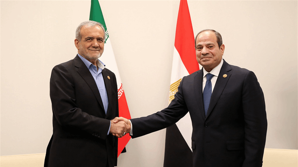 السيسي يتصل ببزشكيان ويؤكد رفض مصر للتصعيد الإسرائيلي