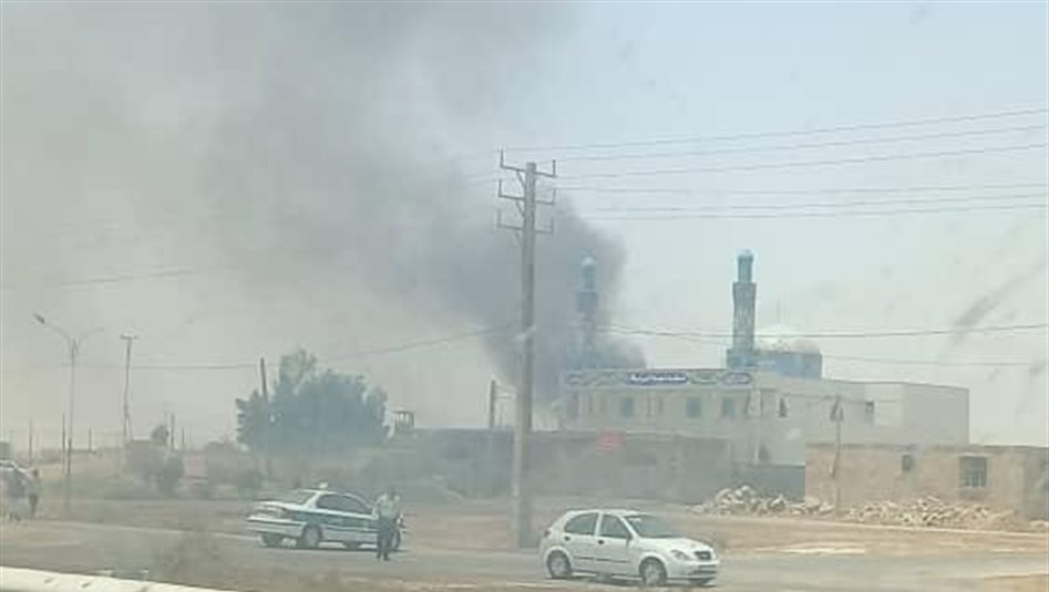بالفيديو.. انفجار في مدينة آبادان الايرانية