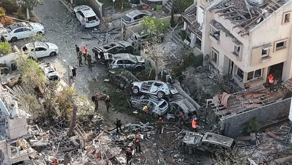 أضرار كبيرة خلفتها مسيرة إيرانية في بيسان شمالي إسرائيل (فيديو)